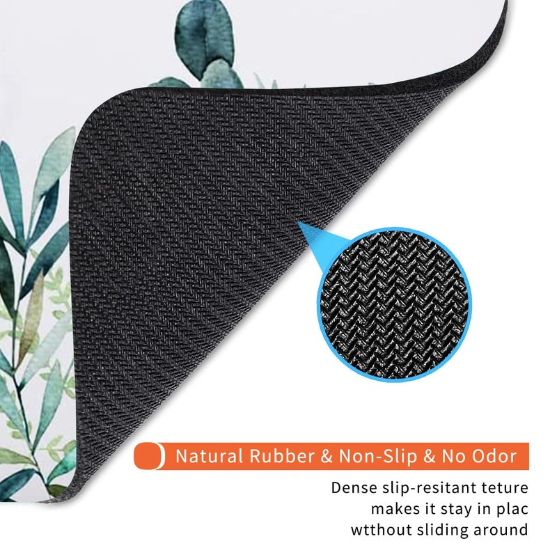 Armanza Square Mouse Pad Green Grass, Personalized Premium-Textured Custom Mouse Mat Design, Washable Mousepad Cloth, Non-Slip Rubber Base Computer Mouse Pads for Wireless Mouse - Image 5